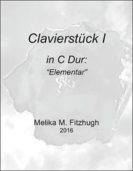 Clavierstuck I piano sheet music cover Thumbnail